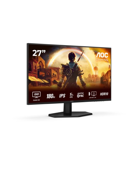 AOC G4 Q27G42XE pantalla para PC 68,6 cm (27") 2560 x 1440 Pixeles Quad HD Negro, Rojo