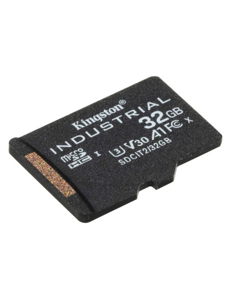 Kingston Technology Industrial 32 GB MicroSDHC UHS-I Clase 10 Kingston Technology Industrial 32 GB MicroSDHC UHS-I Clase 10