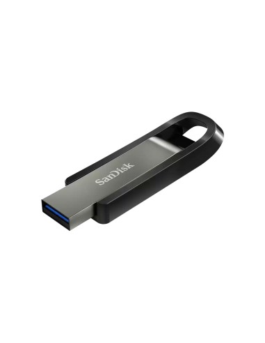 SanDisk Extreme Go unidad flash USB 64 GB USB tipo A 3.2 Gen 1 (3.1 Gen 1) Acero inoxidable