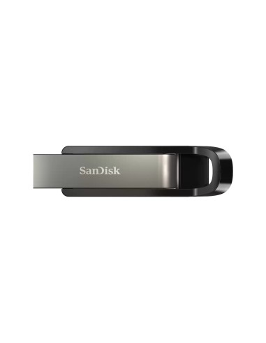 SanDisk Extreme Go unidad flash USB 128 GB USB tipo A 3.2 Gen 1 (3.1 Gen 1) Acero inoxidable