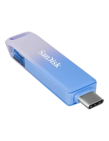 SanDisk Creator Phone Drive unidad flash USB 256 GB USB Type-C   Lightning 3.2 Gen 1 (3.1 Gen 1) Azul, Lila
