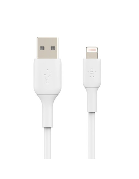 Belkin CAA001BT1MWH2PK cable de conector Lightning 1 m Blanco