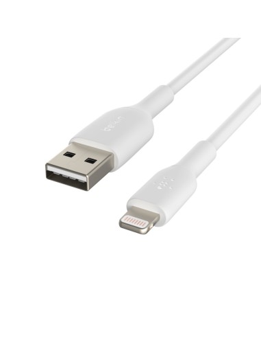 Belkin CAA001BT1MWH2PK cable de conector Lightning 1 m Blanco