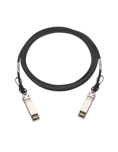 QNAP CAB-DAC15M-Q28B4 Cable de fibra óptica e InfiniBand 1,5 m QSFP28 Negro