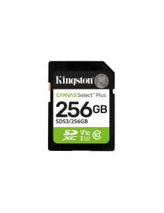 Kingston Technology 256 GB SDXC Canvas Select Plus Gen3 150 MB s C10 UHS-I U1 V10