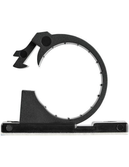 StarTech.com 100 Clips de Gestión de Cableado Adhesivos - Negro - Organizador de Cableado para Escritorios Oficinas - Mordaza