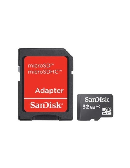 SanDisk SDSDQM-032G-B35A memoria flash 32 GB MicroSDHC Clase 4 SanDisk SDSDQM-032G-B35A memoria flash 32 GB MicroSDHC Clase 4