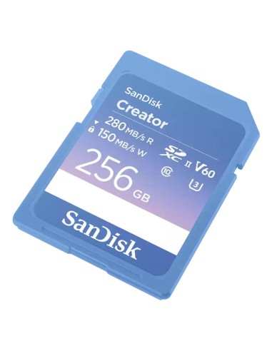 SanDisk Creator 256 GB SDXC UHS-II Clase 10