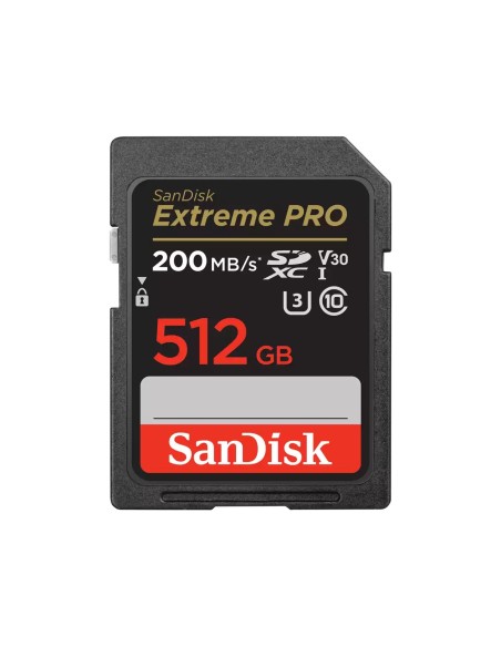 SanDisk Extreme PRO 512 GB SDXC Clase 10 SanDisk Extreme PRO 512 GB SDXC Clase 10