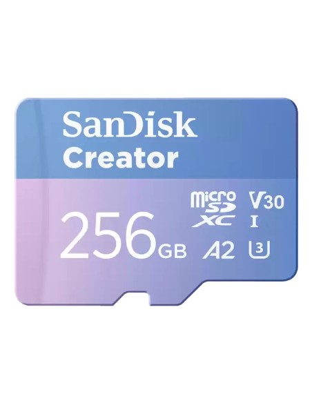 SanDisk Creator 256 GB MicroSDXC UHS-I Clase 10 SanDisk Creator 256 GB MicroSDXC UHS-I Clase 10