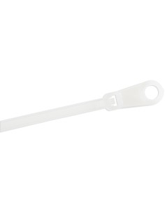 StarTech.com Bridas sujetacables de 15cm con perforación de montaje - 3 mm de ancho, para grupo de cables de 40 mm, soportan 18 2