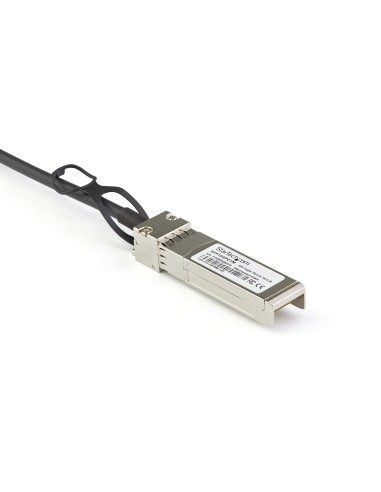 StarTech.com Cable de 2m Twinax SFP+ a SFP+ con Conexión Directa 10GbE- Compatible con DAC-SFP-10G-2M de Dell EMC - Cobre - DAC