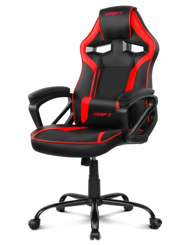DRIFT DR50 Silla para videojuegos de PC Asiento acolchado tapizado Negro