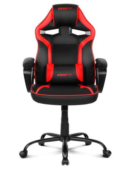 DRIFT DR50 Silla para videojuegos de PC Asiento acolchado tapizado Negro
