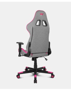 DRIFT DR90 PRO Silla para videojuegos de PC Asiento acolchado Gris, Rosa 2
