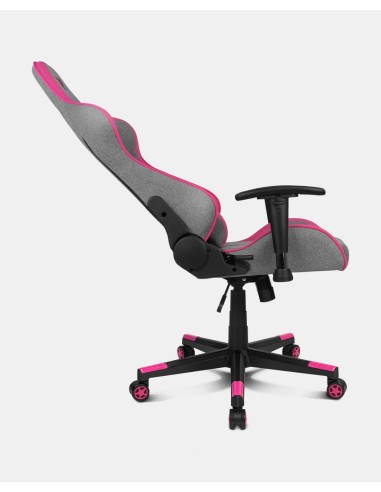 DRIFT DR90 PRO Silla para videojuegos de PC Asiento acolchado Gris, Rosa