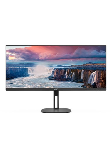 AOC V5 U34V5C BK pantalla para PC 86,4 cm (34") 3440 x 1440 Pixeles UltraWide Quad HD LCD Negro