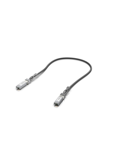 Ubiquiti UACC-DAC-SFP10-0.5M Cable de fibra óptica e InfiniBand 0,5 m SFP+ Negro