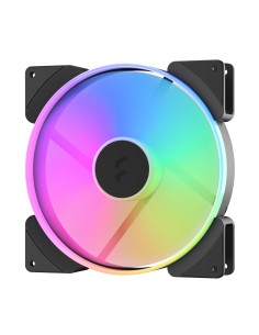 Fractal Design Prisma AL-18 PWM Carcasa del ordenador Ventilador 18 cm Negro, Blanco 2 pieza(s) 2