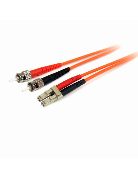 StarTech.com Cable Patch de Fibra Duplex Multimodo 62,5 125 1m LC - ST StarTech.com Cable Patch de Fibra Duplex Multimodo 62,5 125 1m LC - ST