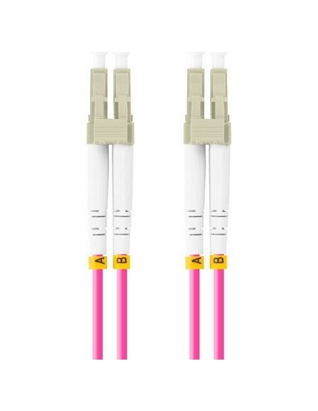 Lanberg FO-LULU-MD41-0005-VT Cable de fibra óptica e InfiniBand 0,5 m LC LC UPC Violeta