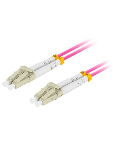 Lanberg FO-LULU-MD41-0005-VT Cable de fibra óptica e InfiniBand 0,5 m LC LC UPC Violeta