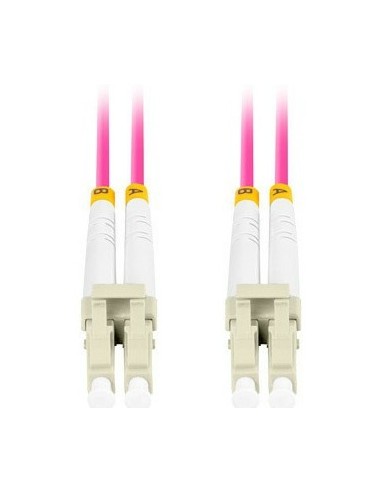 Lanberg FO-LULU-MD41-0005-VT Cable de fibra óptica e InfiniBand 0,5 m LC LC UPC Violeta