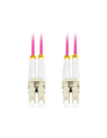 Lanberg FO-LULU-MD41-0005-VT Cable de fibra óptica e InfiniBand 0,5 m LC LC UPC Violeta