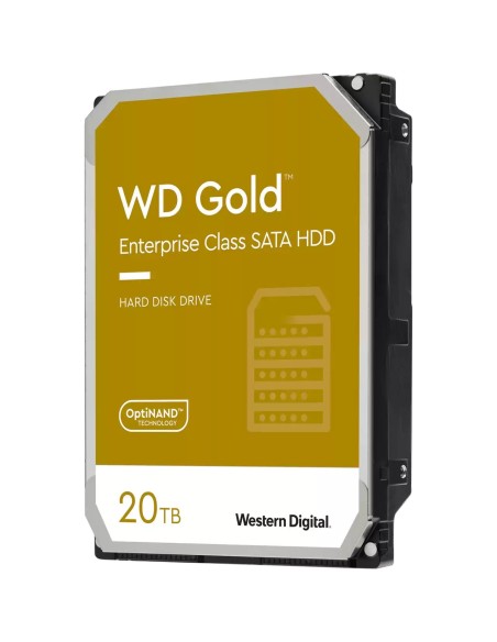 Western Digital Gold disco duro interno 20 TB 7200 RPM 512 MB 3.5" Serial ATA III