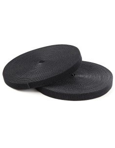 StarTech.com Bobina de 30,48m de Gancho y Bucle - Tiras Reutilizables de Gancho y Bucle - Cinta Sujetacables - Envolturas