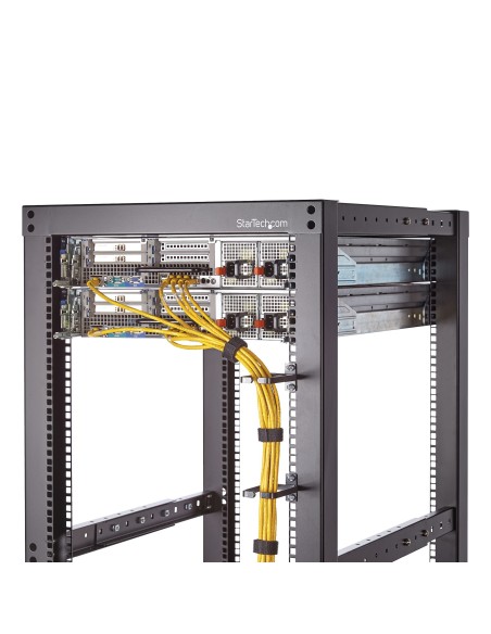 StarTech.com Bobina de 30,48m de Gancho y Bucle - Tiras Reutilizables de Gancho y Bucle - Cinta Sujetacables - Envolturas