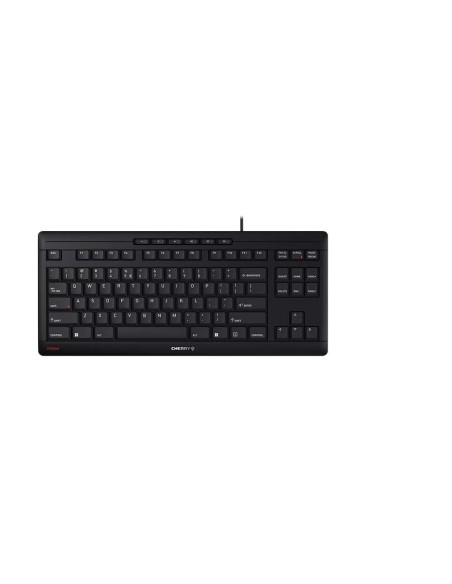 CHERRY STREAM KEYBOARD TKL teclado Universal USB QWERTY Inglés Negro CHERRY STREAM KEYBOARD TKL teclado Universal USB QWERTY Inglés Negro