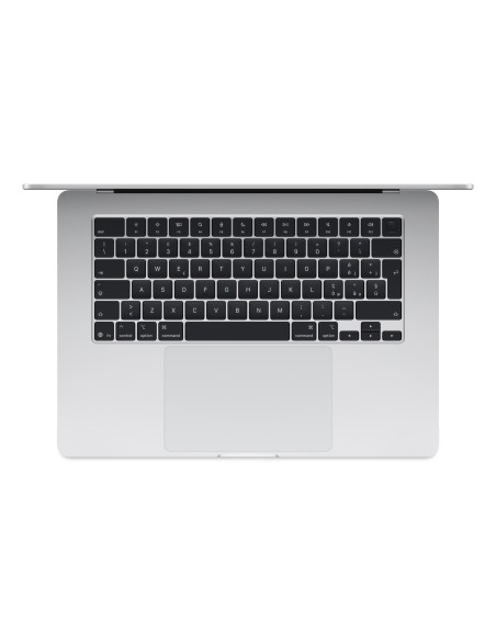 Apple MacBook Air Apple M M4 Portátil 38,9 cm (15.3") 24 GB 512 GB SSD Wi-Fi 6E (802.11ax) macOS Sequoia Plata Apple MacBook Air Apple M M4 Portátil 38,9 cm (15.3") 24 GB 512 GB SSD Wi-Fi 6E (802.11ax) macOS Sequoia Plata