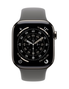 Apple MXLG3ZM A Accesorios para dispositivos vestibles inteligentes Grupo de rock Gris Fluoroelastómero