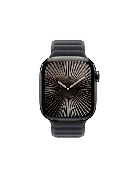 Apple MXWR3ZM A Accesorios para dispositivos vestibles inteligentes Grupo de rock Negro Poliéster