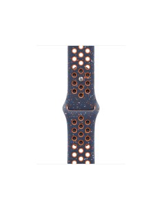 Apple MYJW3ZM A Accesorios para dispositivos vestibles inteligentes Grupo de rock Azul, Naranja Fluoroelastómero