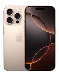 Apple iPhone 16 Pro 16 cm (6.3") SIM doble iOS 18 5G USB Tipo C 128 GB Arena