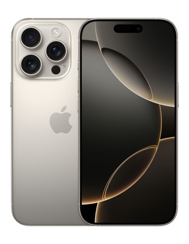 Apple iPhone 16 Pro 16 cm (6.3") SIM doble iOS 18 5G USB Tipo C 256 GB Titanio