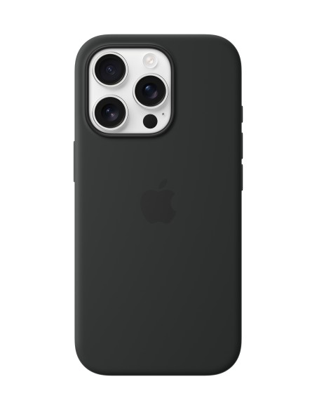 Apple Funda de silicona con MagSafe para el iPhone 16 Pro - Negro Apple Funda de silicona con MagSafe para el iPhone 16 Pro - Negro