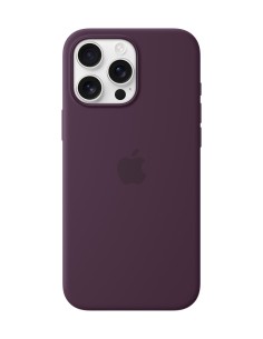 Apple Funda de silicona con MagSafe para el iPhone 16 Pro Max - Ciruela