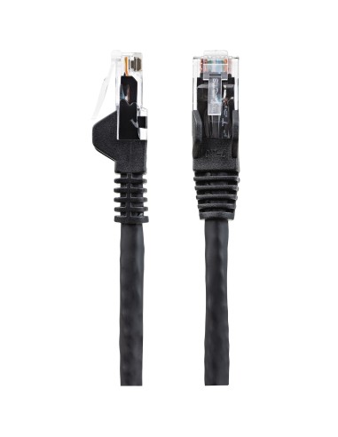 StarTech.com Cable de 15m CAT6 Ethernet - LSZH - Cable de Red RJ45 UTP de 10Gb - 650MHz - PoE de 100W - Latiguillo Snagless con