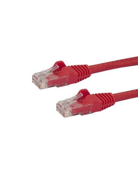 StarTech.com N6PATC10MRD cable de red Rojo 10 m Cat6 U UTP (UTP)
