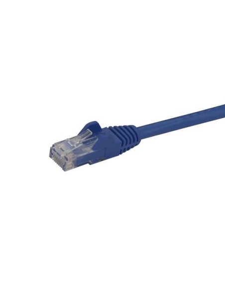 StarTech.com Cable de 1,5m Cat6 Ethernet de Red Azul - RJ45 sin Enganches - 24AWG