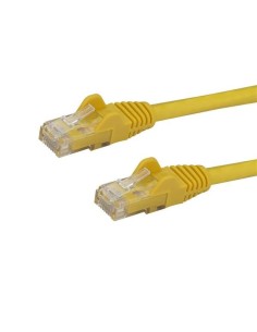 StarTech.com Cable de Red de 5m Amarillo Cat6 UTP Ethernet Gigabit RJ45 sin Enganches