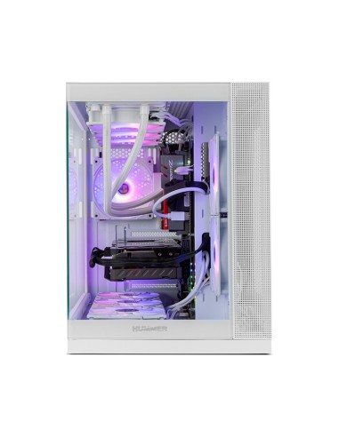 NOX Hummer Astra Neo White Midi Tower Blanco