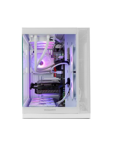 NOX Hummer Astra Neo White Midi Tower Blanco
