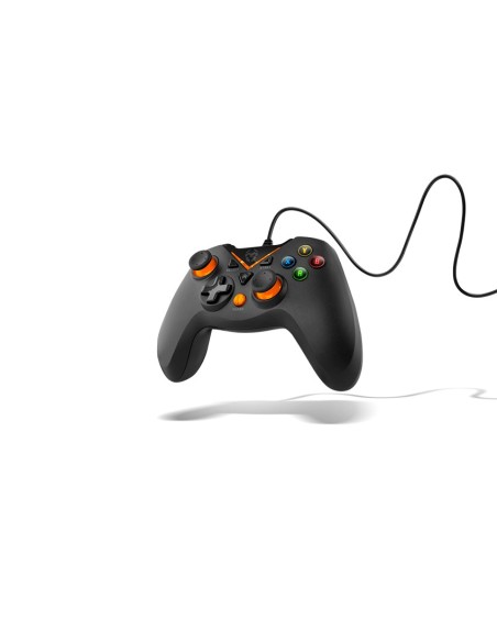 NOX NXKROMKEY mando y volante Negro USB Gamepad Analógico Android, PC, Playstation 3 NOX NXKROMKEY mando y volante Negro USB Gamepad Analógico Android, PC, Playstation 3