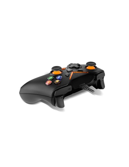 NOX NXKROMKEY mando y volante Negro USB Gamepad Analógico Android, PC, Playstation 3 NOX NXKROMKEY mando y volante Negro USB Gamepad Analógico Android, PC, Playstation 3