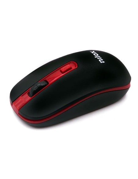 Nilox MOUSE WIRELESS BLACK RED 1600 DPI Nilox MOUSE WIRELESS BLACK RED 1600 DPI