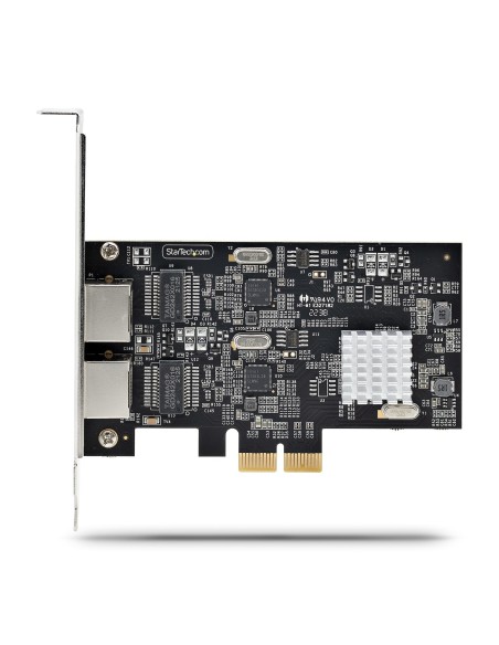 StarTech.com Tarjeta PCI Express de Red Ethernet 2 Puertos NBASE-T 2,5G - NIC I225-V - Tarjeta de Red de 2 Puertos para StarTech.com Tarjeta PCI Express de Red Ethernet 2 Puertos NBASE-T 2,5G - NIC I225-V - Tarjeta de Red de 2 Puertos para